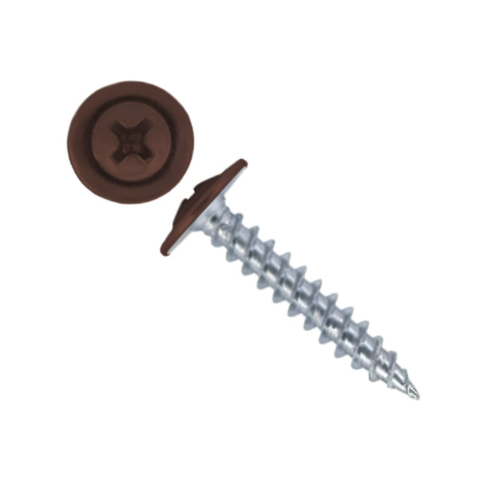 Саморез ПШ 4,2х19 (1000шт) шлиц PH2 RAL 8002